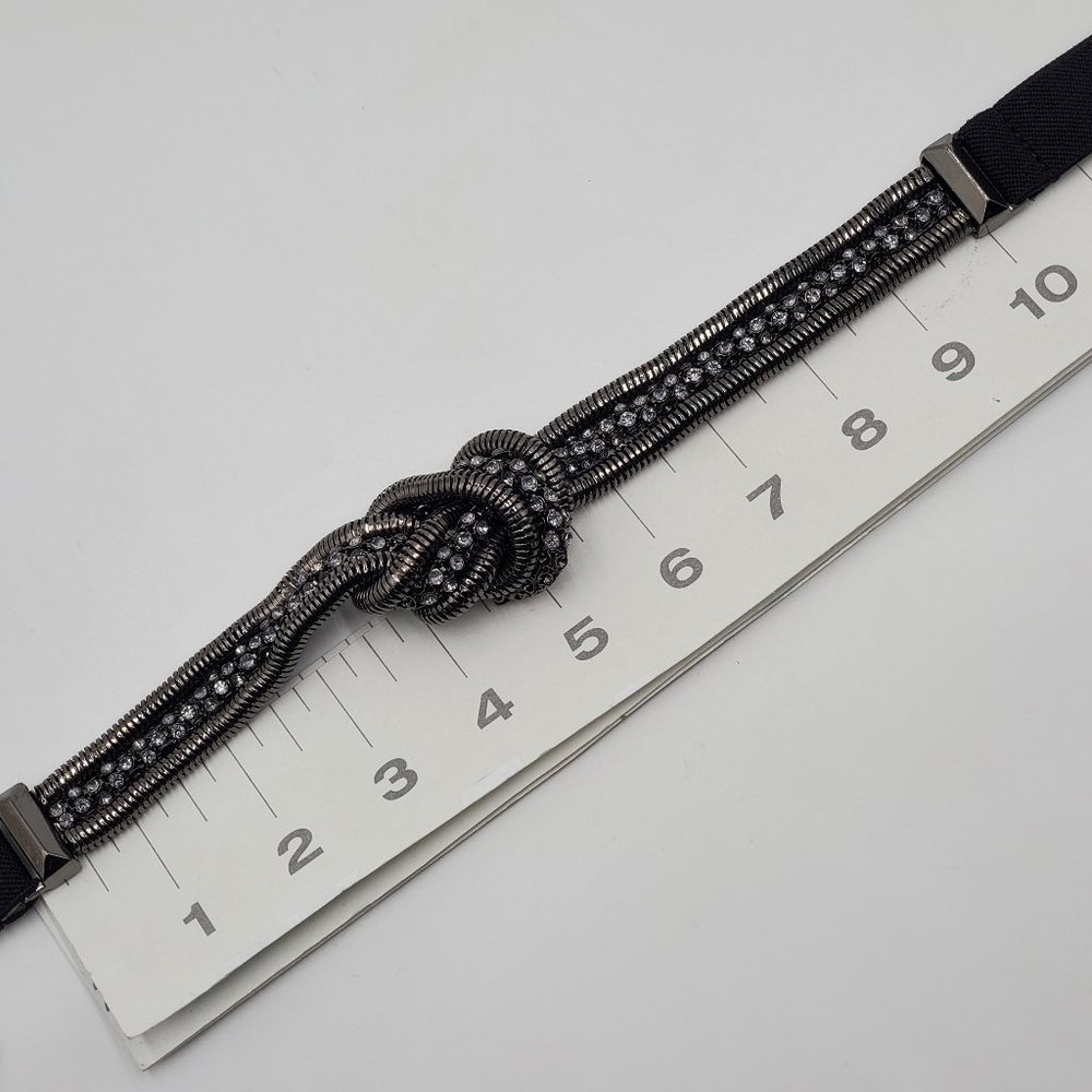 BCBGMaxAzria Knotted Rhinestone Belt - NWT - Picture 14 of 16